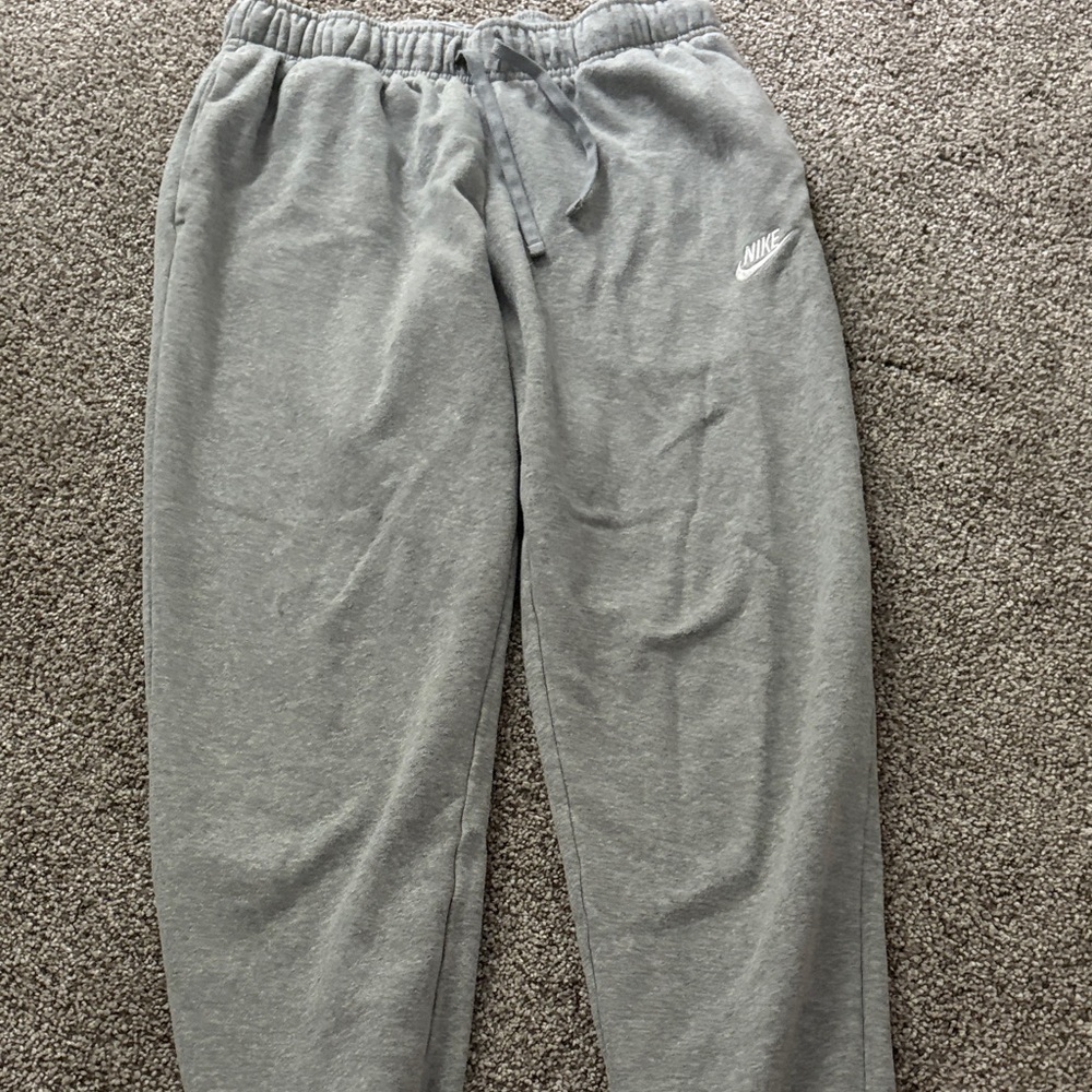 Nike Gray Sweatpants Relaxed Fit Joggers